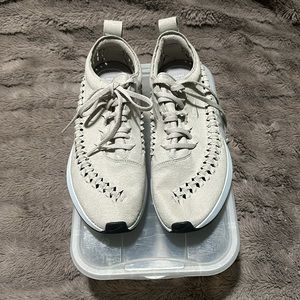 Nike Suede Woven Sneakers - Size 10 (NEW)